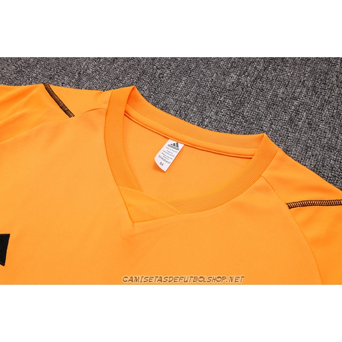 Chandal del SC Internacional 23-24 Manga Corta Naranja